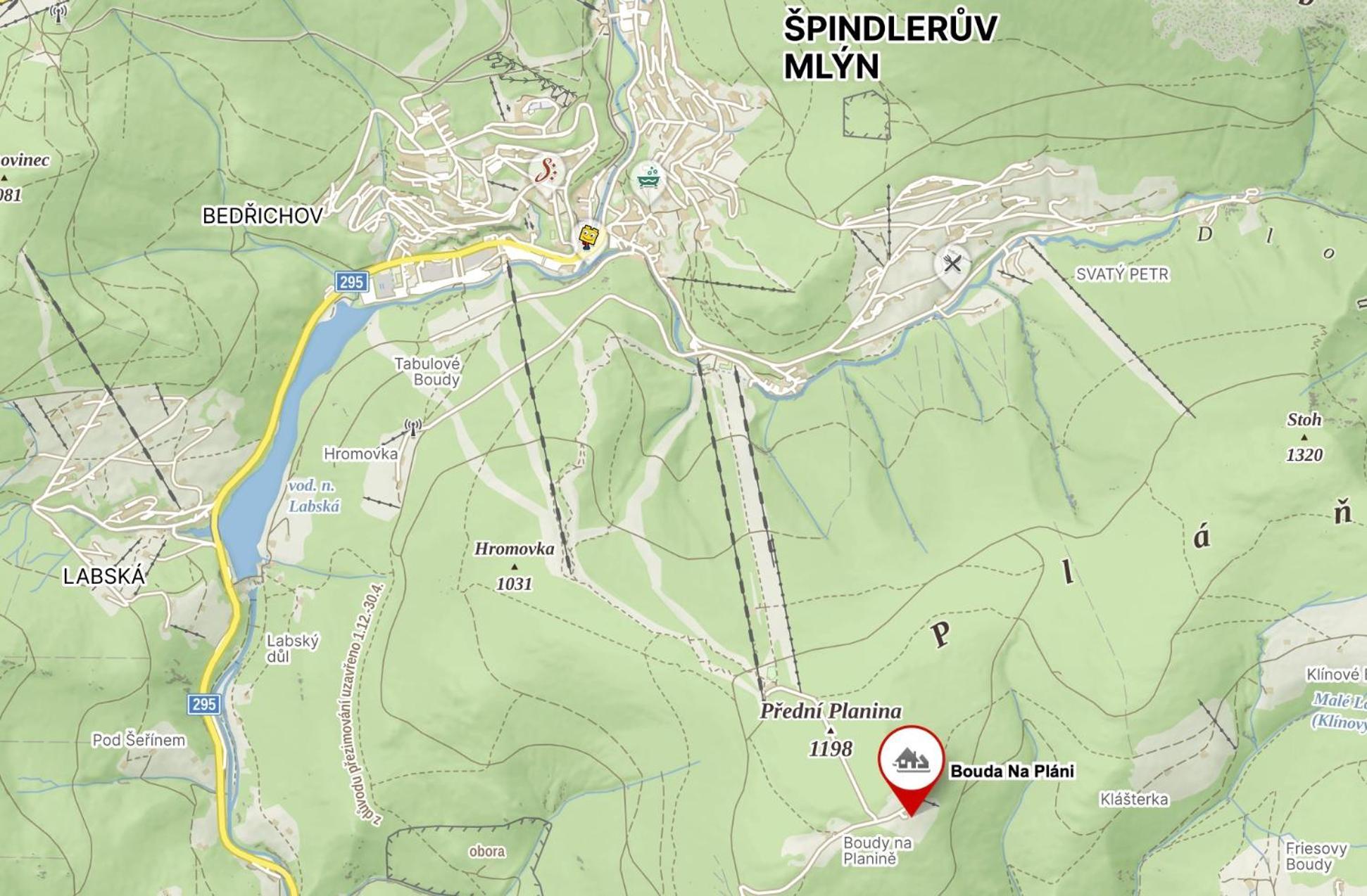 Špindlerŭv Mlýn Bouda Na Plani - Horska Bouda旅舍 外观 照片
